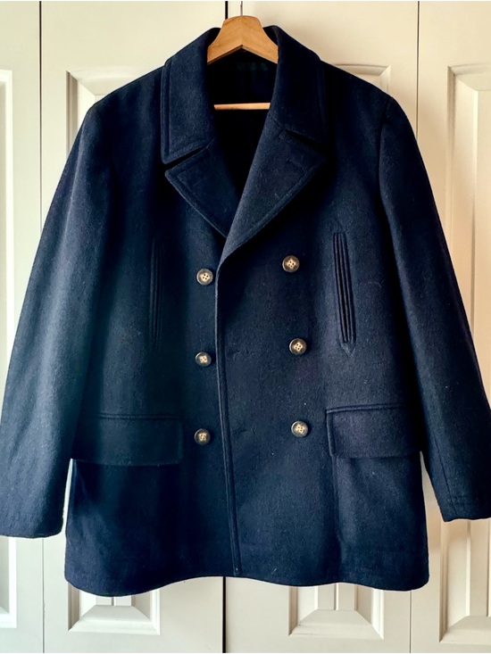 Ralph Lauren Other - Ralph Lauren Navy Double-Breasted Wool Peacoat